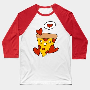 Pizza In Love Baseball T-Shirt